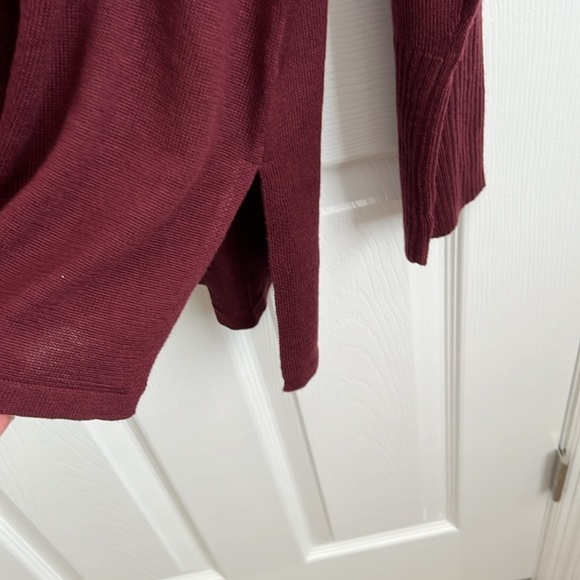 NEW! Burgundy sweater‎ by Van Heusen size large - Picture 7 of 9